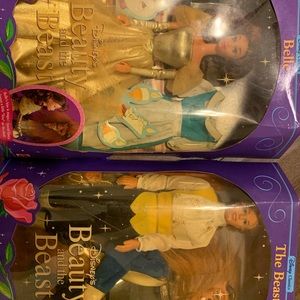 New in Box 1991 Disney Beauty and the Beast Barbie Dolls Mattel collector